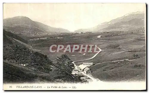 Cartes postales Villard de Lans La Vallee de lans