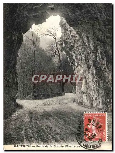 Cartes postales Dauphine Route de la Grande Chartreuse