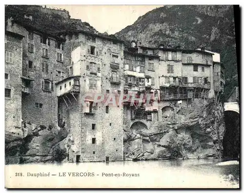 Cartes postales Dauphine Le Vercors Pont en Royans