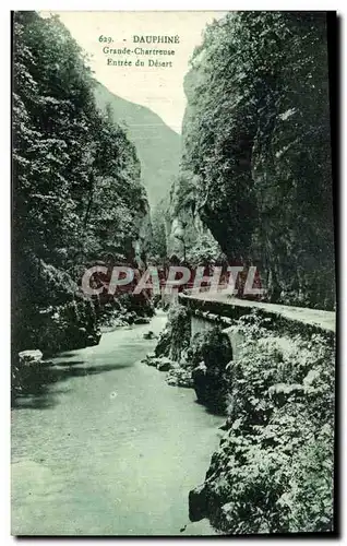 Cartes postales Dauphine Grande Chartreuse Entree du Desert