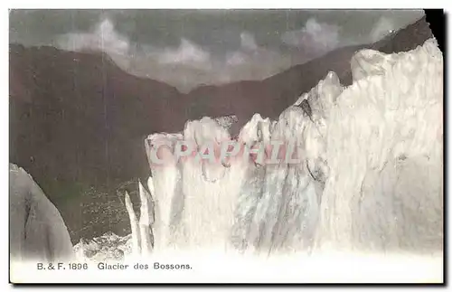 Cartes postales Glacier des Bossons