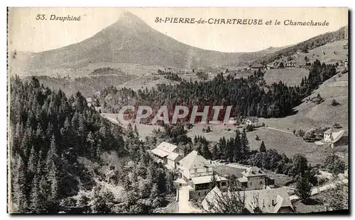 Cartes postales St Pierre de Chartreuse et le Chamechaude