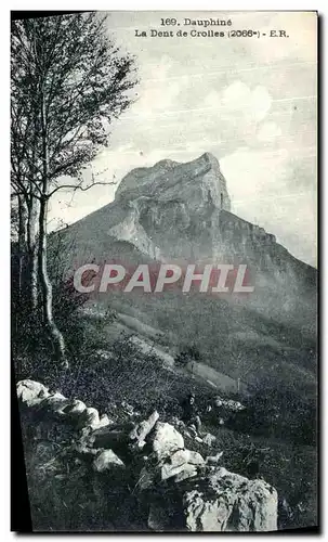 Cartes postales Dauphine La Dent de Crolles