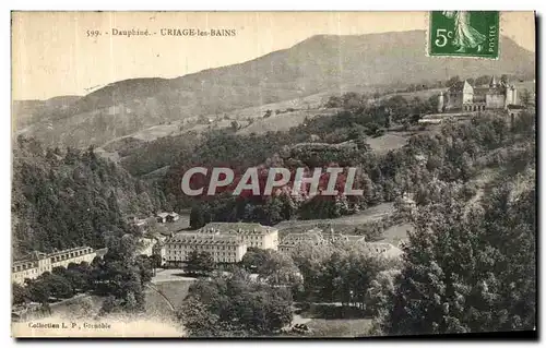 Cartes postales Dauphine Uriage Les Bains