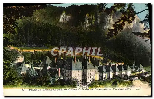 Cartes postales La Grande Chartreuse Couvent Vue d ensemble