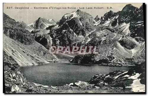 Ansichtskarte AK Dauphine Environs d Uriage Les Bains Les Lacs Robert