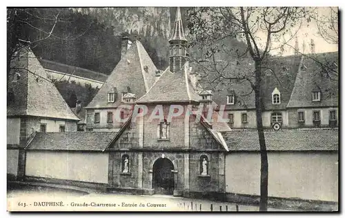 Cartes postales Dauphine Grande Chartreuse Entree du Couvent