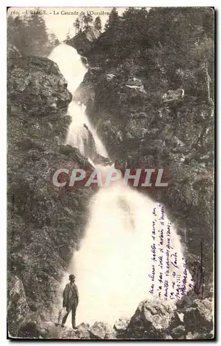 Ansichtskarte AK Uriage La Cascade de l Oursiere