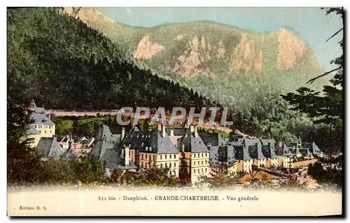 Ansichtskarte AK Dauphine Grande Chartreuse Vue generale