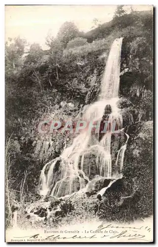 Cartes postales Environs de Grenoble la Cascade de Claix