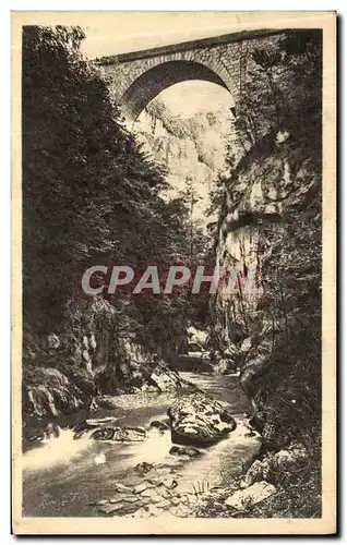 Cartes postales Dauphine La Grande Chartreuse Route du desert Pont de Saint Bruno