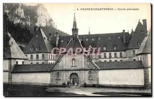 Cartes postales Dauphine Grande Chartreuse Entree Principale