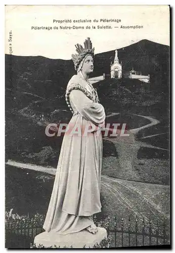 Cartes postales Pelerinage de Notre Dame de la Salette Assomption