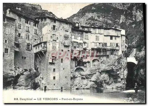 Cartes postales Dauphine Le Vercors Pont Royans