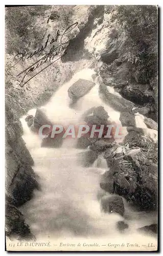 Ansichtskarte AK Dauphine Environs de Grenoble Gorges de Tencin