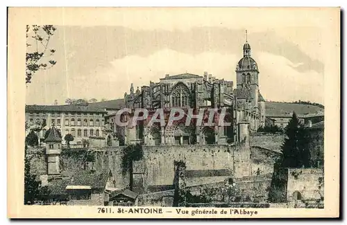 Cartes postales St Antoine Vue Generale de L Abbaye