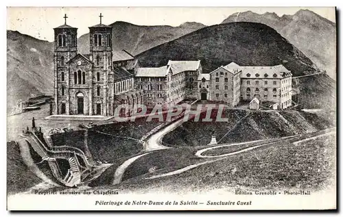 Cartes postales Pelerinage de Notre Dame de la Salette Sanctuaire Ouest