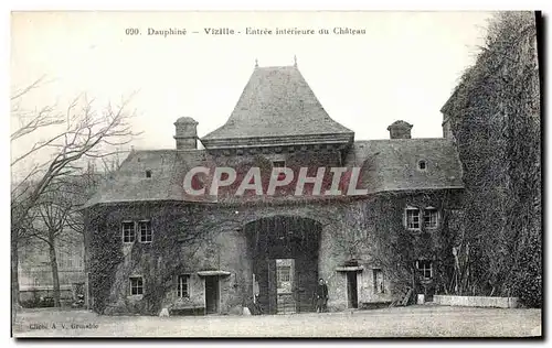 Cartes postales Dauphine Vizille Entree Interieure du Chateau