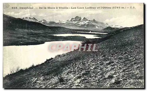 Cartes postales Dauphine de la Mure a Vizille Les Lacs Laffrey et l Obiou