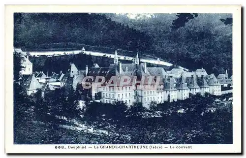 Cartes postales Dauphine La Grande Chartreuse Le Couvent