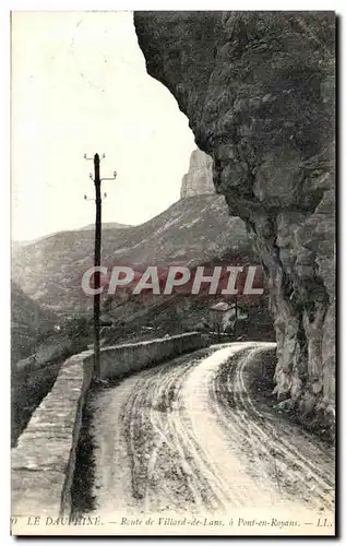 Ansichtskarte AK Dapuhine Le Vercors Route de Villard de Lans a Pont en Royans