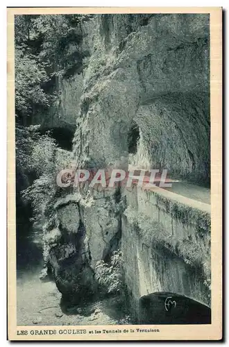 Cartes postales Les Grande Goulets et les tunnels de la Vernaison