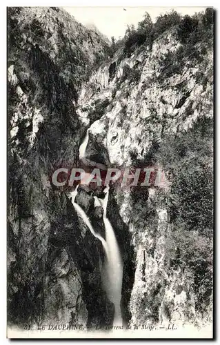 Cartes postales Dauphine Le torrent de la Meije