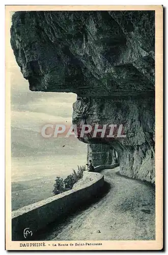 Cartes postales Dauphine Le Vercors Route de Saint Pancrasse