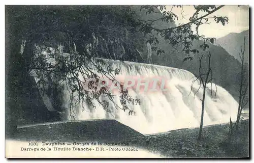 Ansichtskarte AK Dauphine Gorges de la Romanche Barrage de la Houille blanche