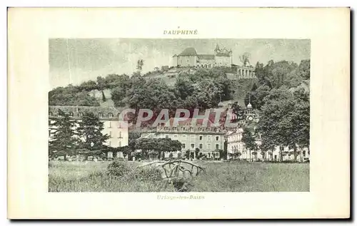 Cartes postales Uriage les bains