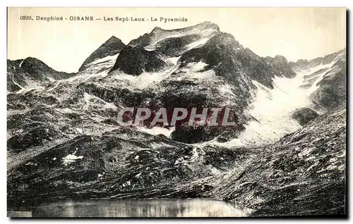 Cartes postales Dauphine Oisans Les Sept Laux La Pyramide