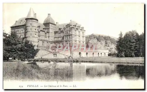 Cartes postales Vizille La Chateau et le Parc