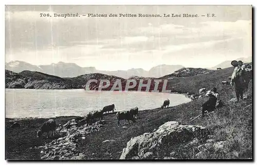 Cartes postales Dauphine Plateau des Petites Rousses Le Lac Blanc