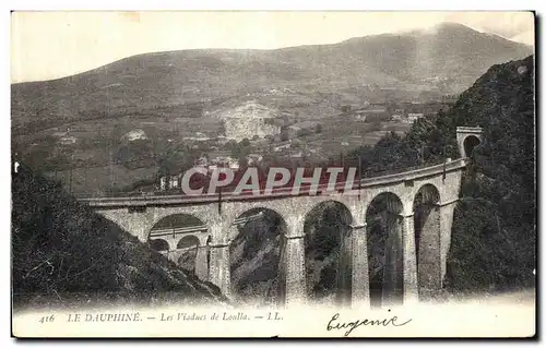 Cartes postales Le Dauphine Les Viaducs de Loulla