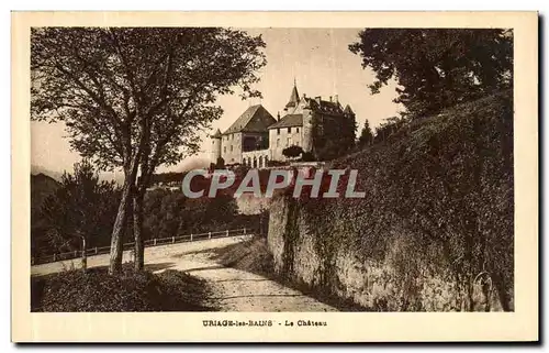 Cartes postales Uriage les Bains Le Chateau