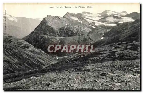 Cartes postales Col de l Iseran et le Pelaou Blanc