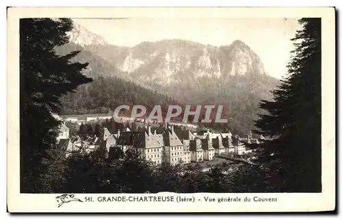 Cartes postales Grande Chartreuse Vue Generale du Couvent