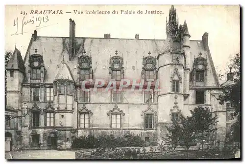 Cartes postales Beauvais Vue Interieure du Palais de Justice