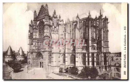 Cartes postales Beauvais La Cathedrale