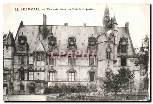 Ansichtskarte AK Beauvais Vue Interieure du Palais de Justice