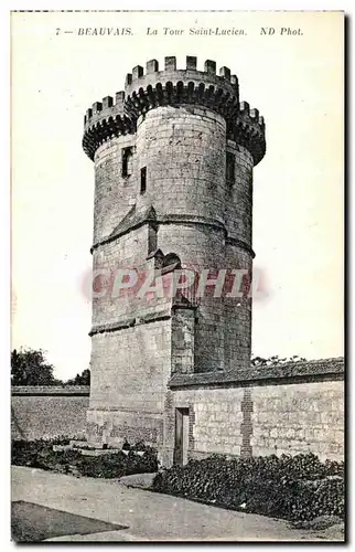 Cartes postales Beauvais La Tour Saint Lucien