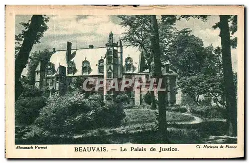 Cartes postales Beauvais Le Palais de Justice