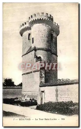 Cartes postales Beauvais La Tour Saint Lucien