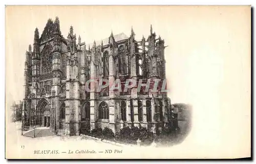 Cartes postales Beauvais La Cathedrale