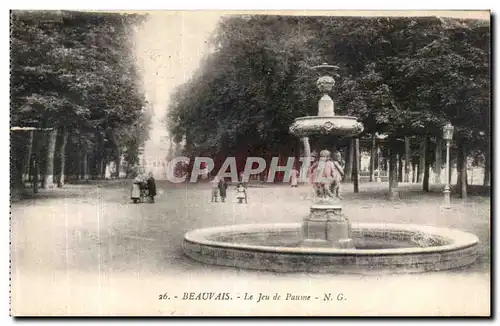 Cartes postales Beauvais Le Jeu de Paume