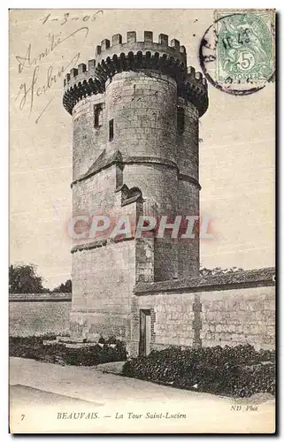 Cartes postales Beauvais La Tour Saint Lucien