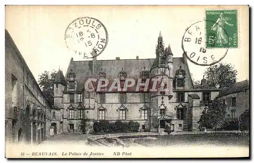 Cartes postales Beauvais Le Palais de Justice