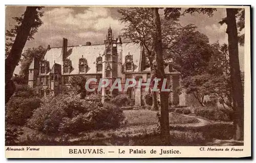 Cartes postales Beauvais Le Palais de Justice