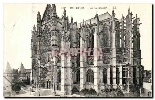 Cartes postales Beauvais La Cathedrale