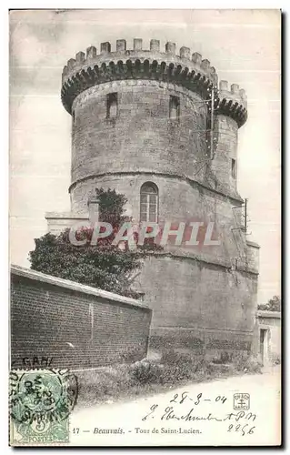 Cartes postales Beauvais Tour de Saint Lucien